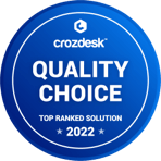 Escolha de qualidade Crozdesk 2022