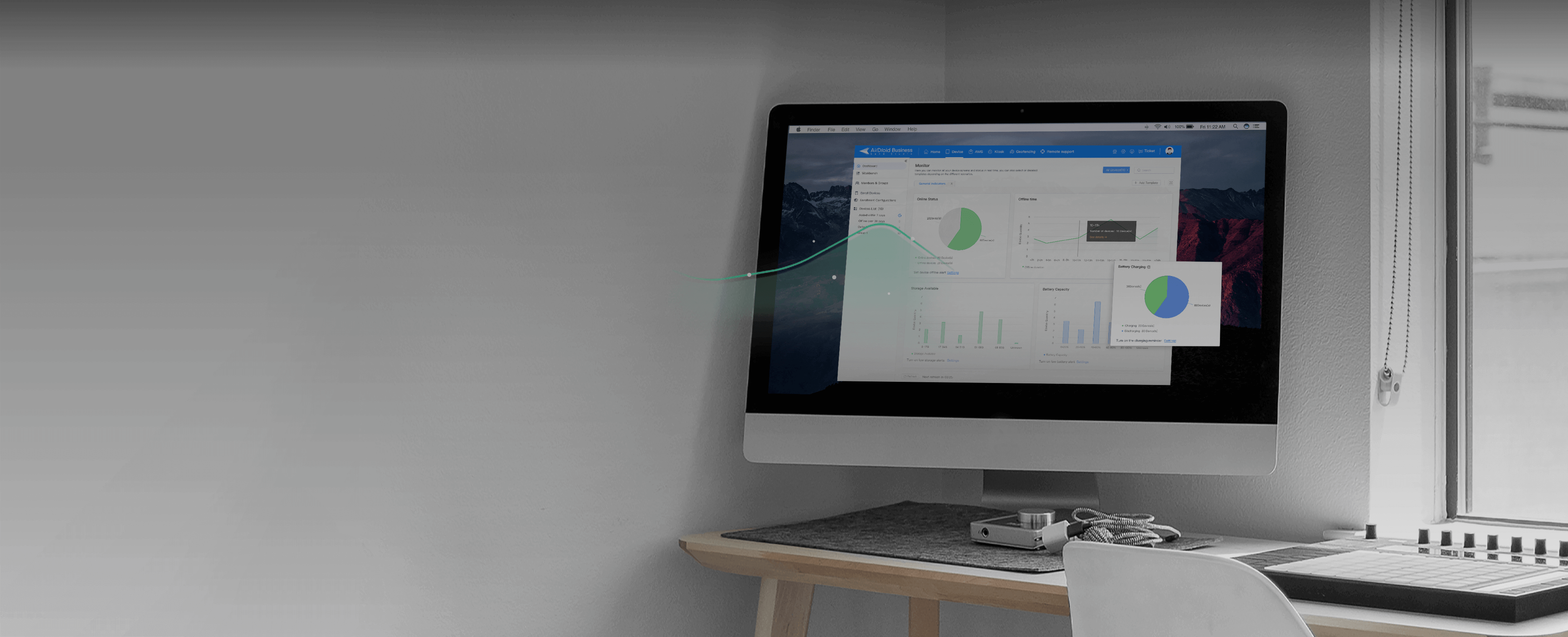 software de gestión de monitoreo remoto Android