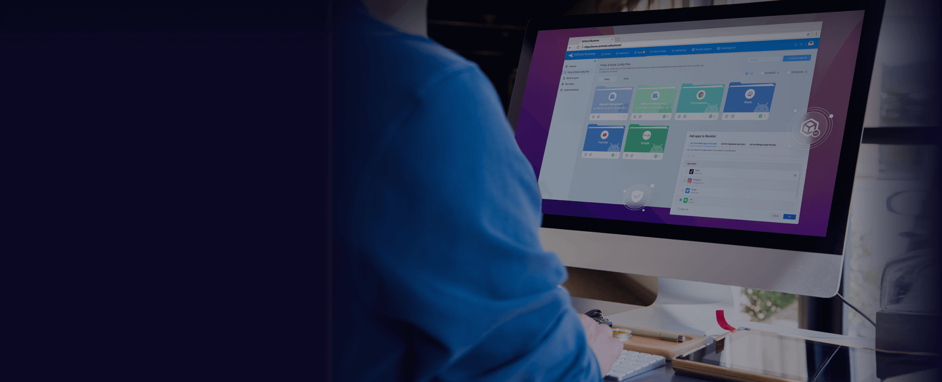 Uso de la política de seguridad para salvaguardar los datos de la empresa