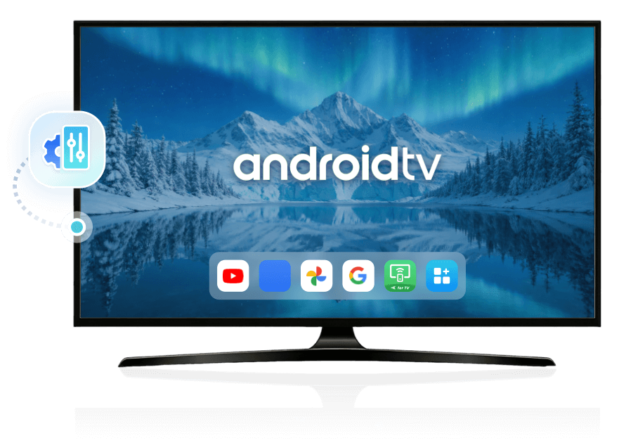 Централизованная панель управления Android TV для корпоративного управления устройствами.
