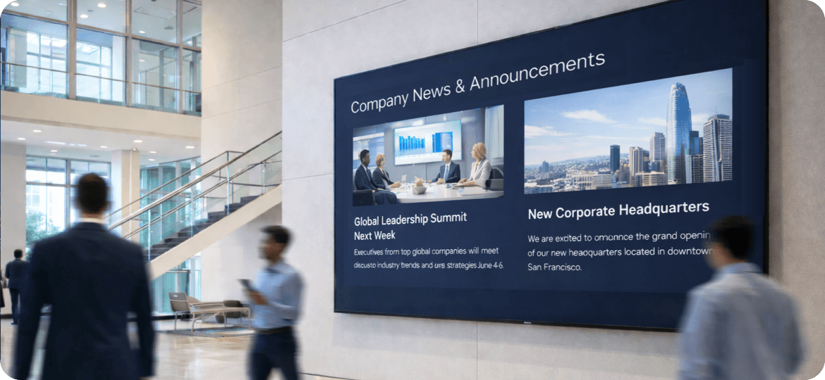 Espaces d'entreprise et publics
