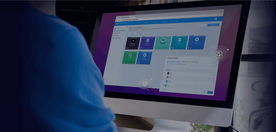 Использование Политика безопасности для защиты корпоративных данных