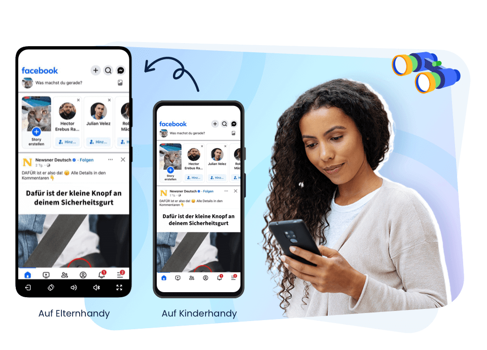 Bildschirm-Spiegelung