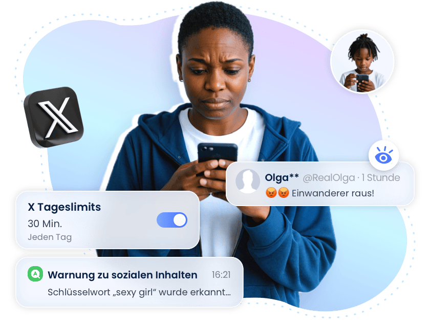 Kindersicherungen auf X einrichten