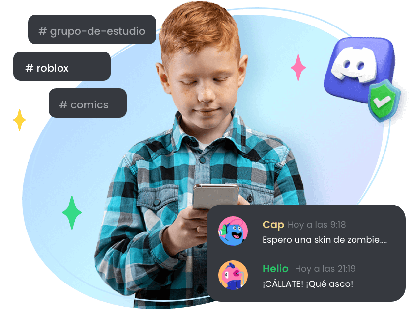 Controles parentales de Discord