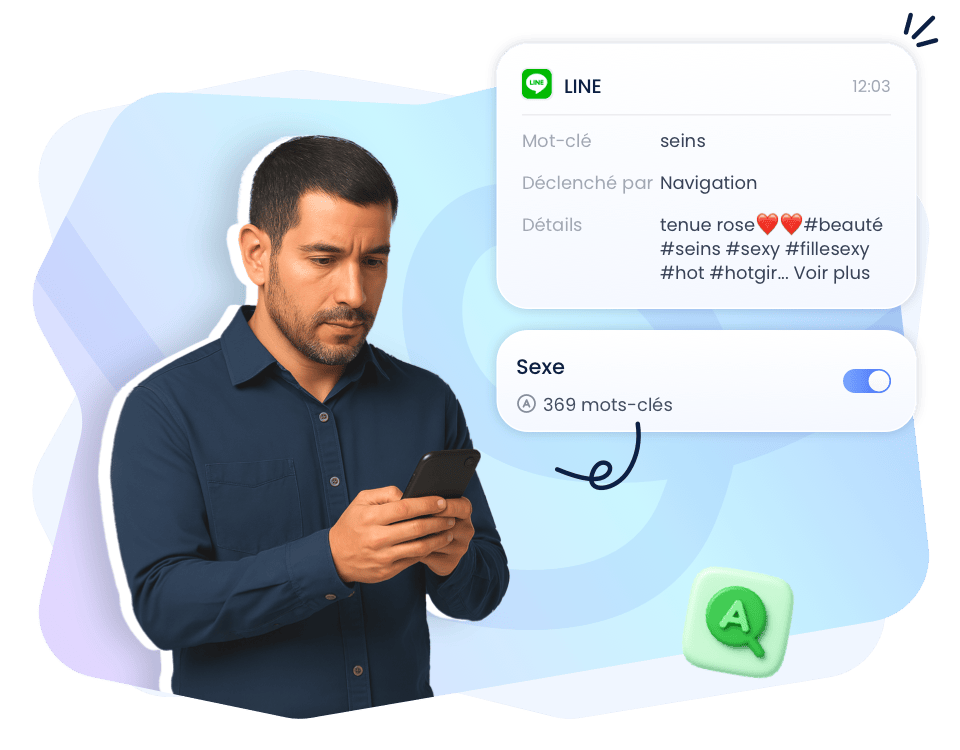 Surveiller les contenus sensibles sur LINE