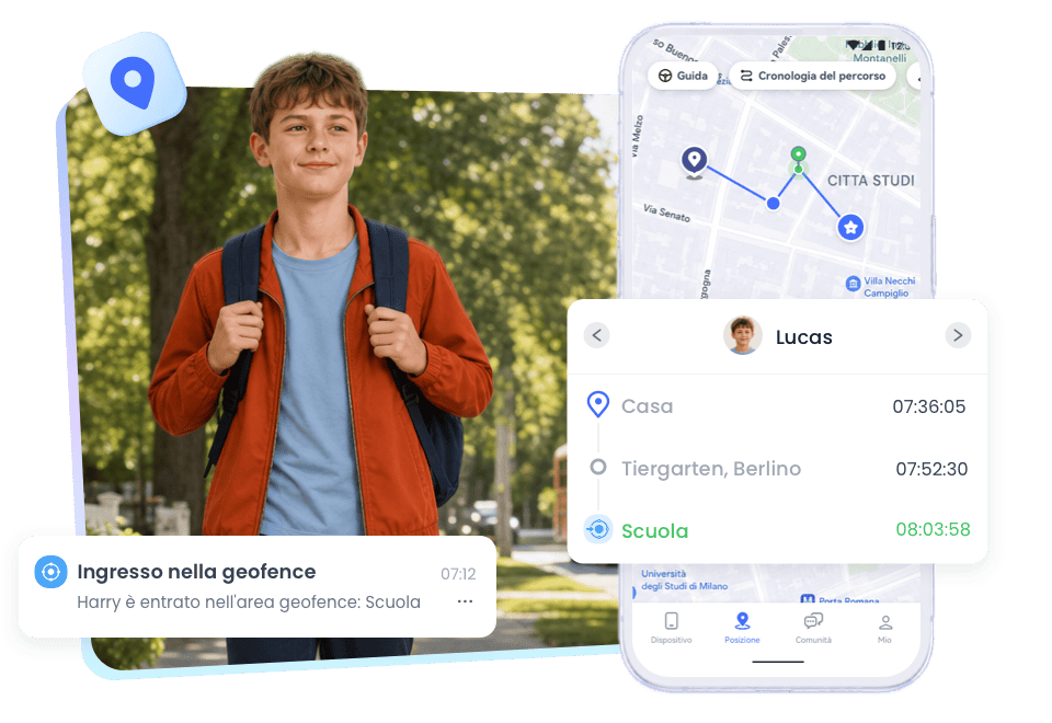 Sono arrivati a scuola sani e salvi?