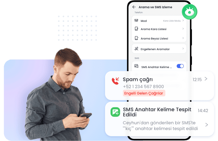 İletişim Güvenliği İçin Aramaları ve SMS'leri İzleyin