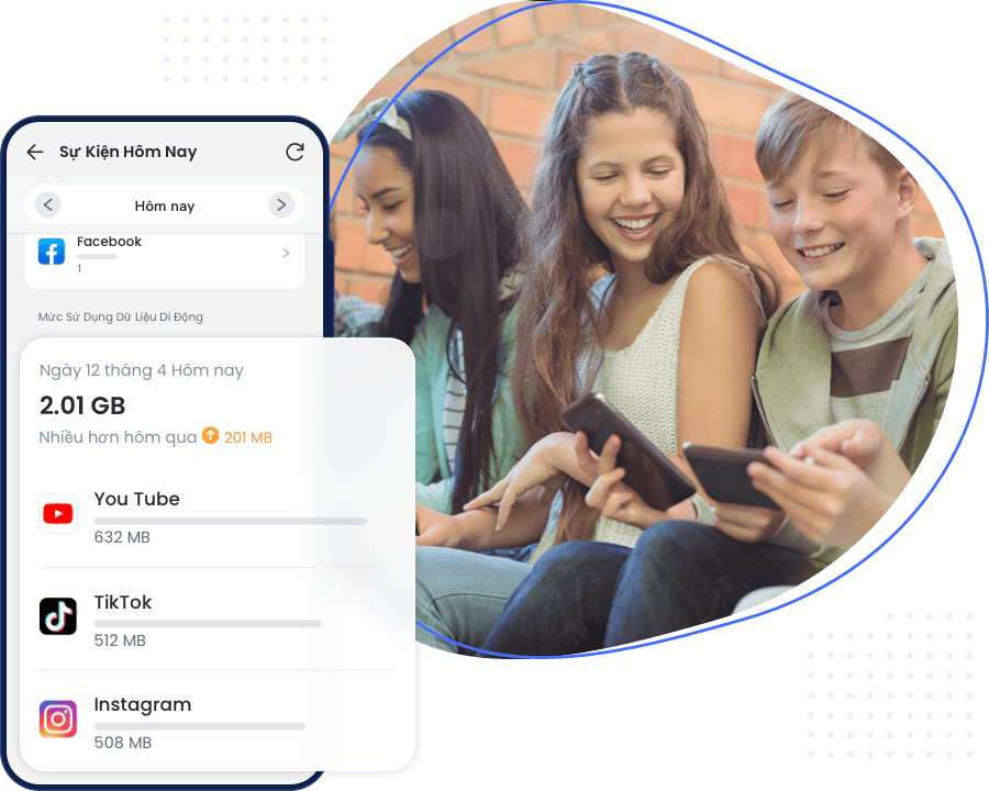 Sử dụng dữ liệu di động