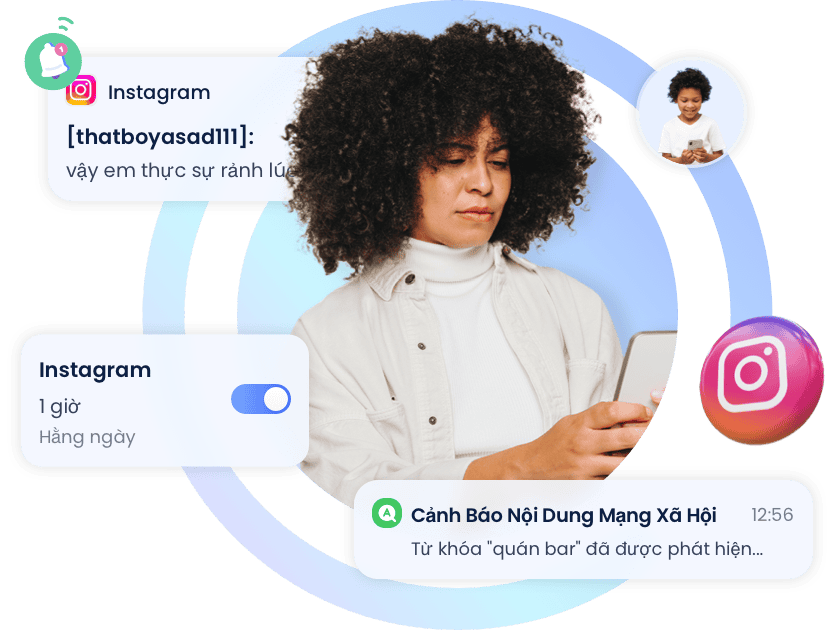 Phụ huynh kiểm soát trên Instagram