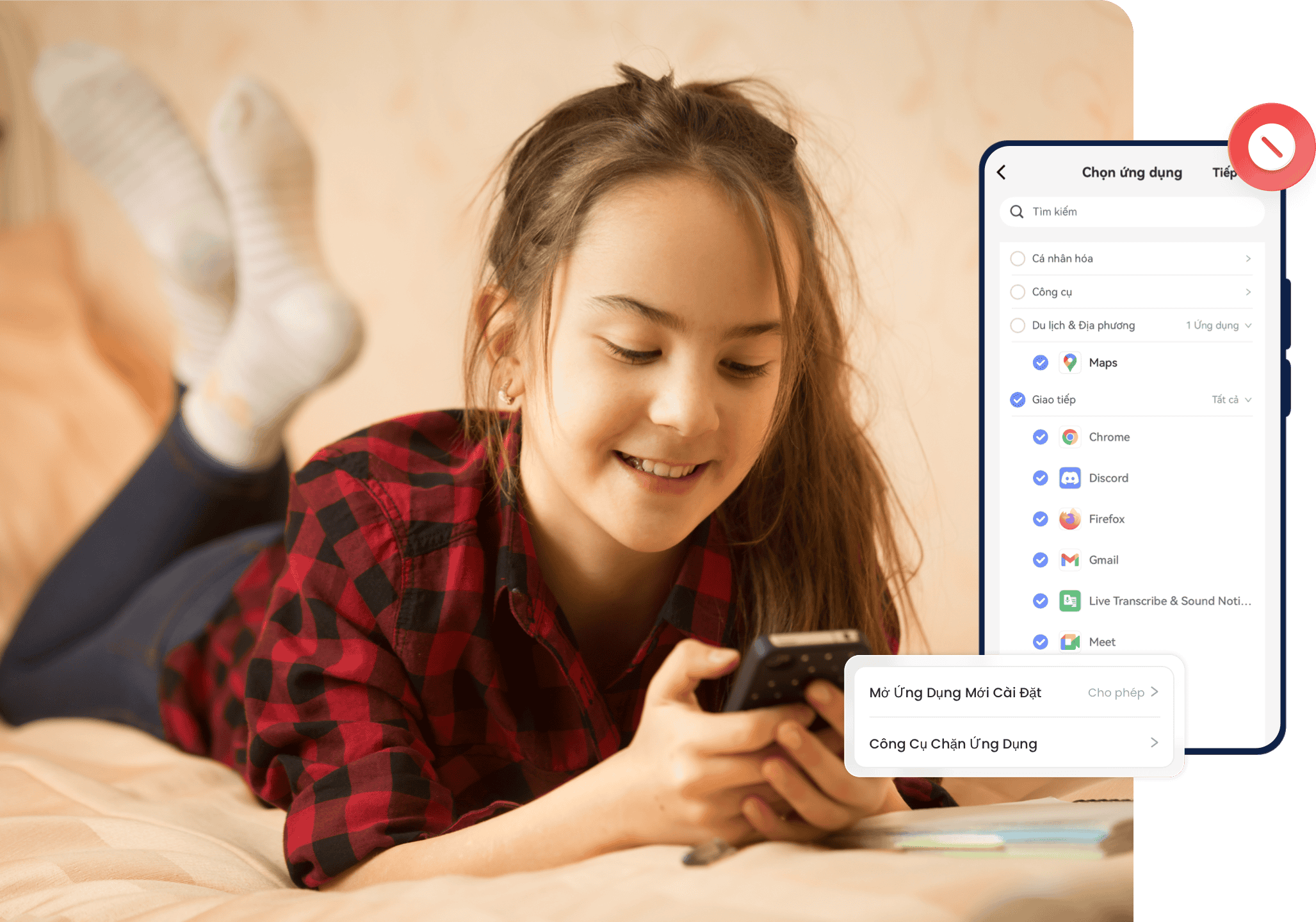Trình chặn & Quản lý ứng dụng