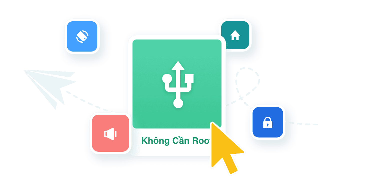 Hỗ trợ các thiết bị chưa Root (Non-Root)