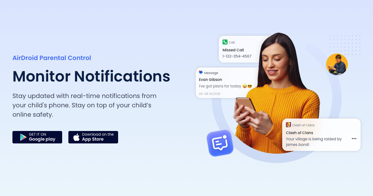 Control Notification Download Sincronizzazione delle notifiche | AirDroid Parental Control