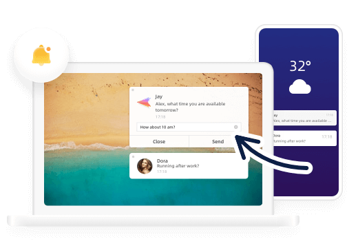 AirDroid Personal Notification management-remotely manage and access notifications on Android. 