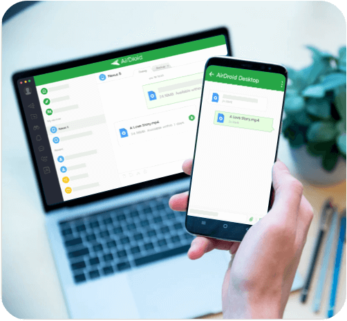 transfer and manage files by AirDroid Personal