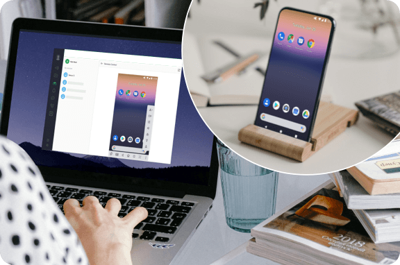 Accedi da remoto agli smartphone che si trovano a casa o in ufficio