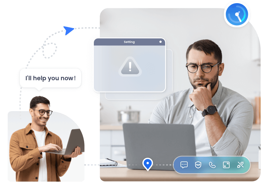 Faster response to customers with AirDroid Remote Support for MSP