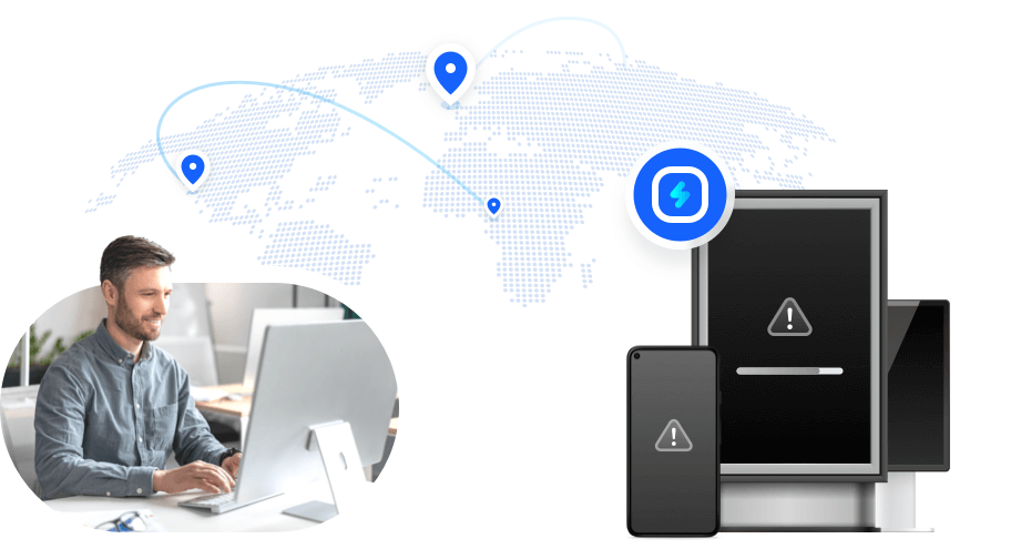 使用 AirDroid Remote Support 快速處理問題